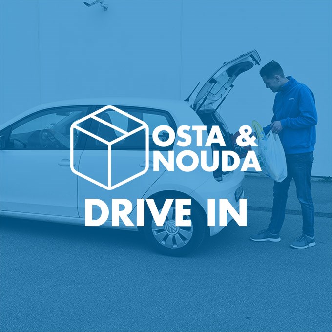Vältä turhat kontaktit – Biltema lanseeraa Osta & Nouda Drive In -palvelun