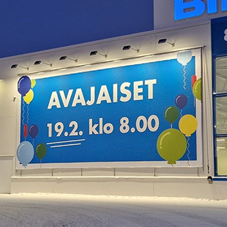 Biltema Hämeenlinnan avajaiset ensi torstaina