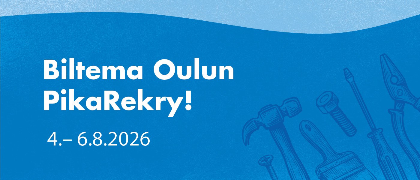 Biltema Oulu PikaRekry 4-6.8.