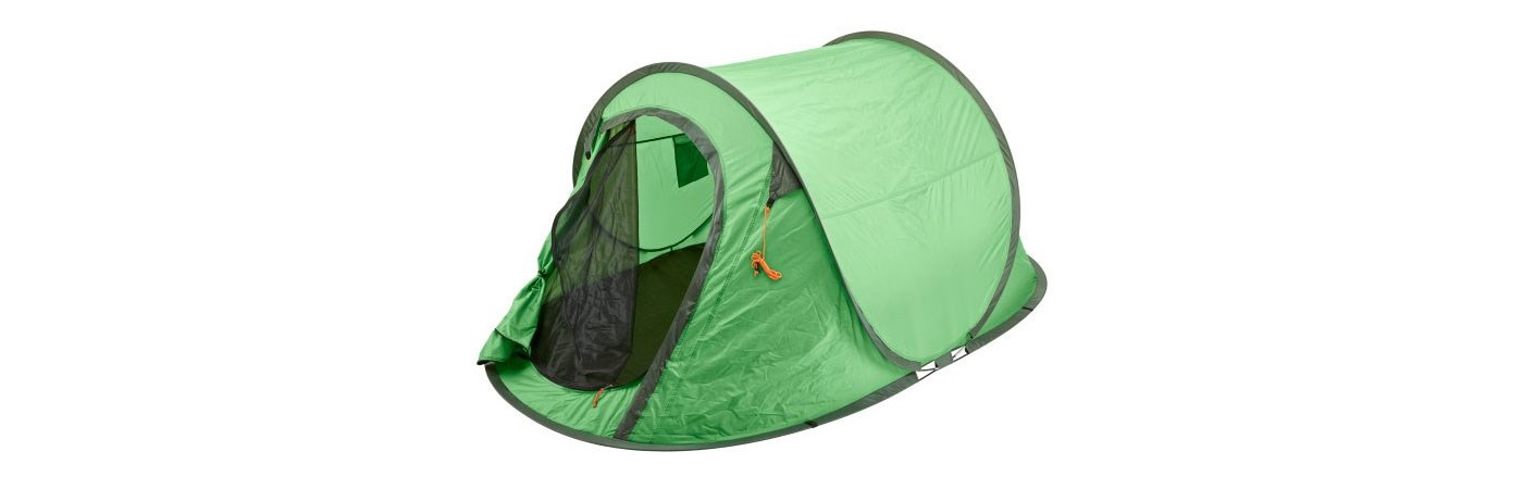 Pop-up teltta, tuotenumerolla 37-314, takaisinvedetään huonon ilmanvaihdon vuoksi